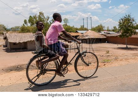 Cycling As Primary Means Of Transport In Malawi
