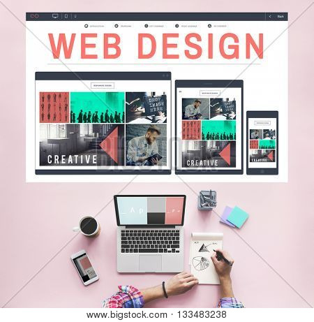 Web Design Technology Browsing Programming Concept