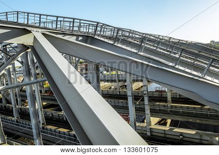 8 may 2016. Saint-Petersburg. Construction Train 