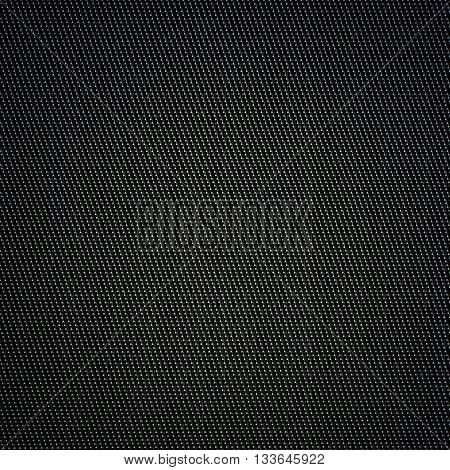 Abstract metallic  background made of black grid,