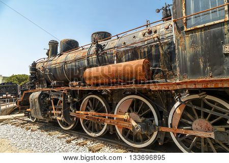 Historical Train Locomotive