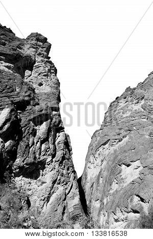 In Oman  The Old Mountain  Gorge