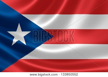 Flag Of The Commonwealth Of Puerto Rico