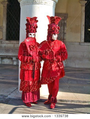 Carnivale Velence 2005--pár piros