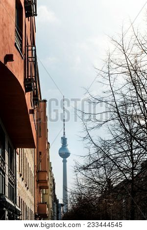 Tv tower or Fersehturm in Berlin,Germany