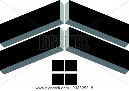 Infrastructure Concrete Restoration Logo Design Template Isolated Vector Icon