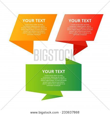Origami Speed Box:big Sale. Special Sale. Super Sale.  Vector Abstract Geometric Origami