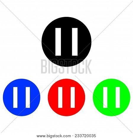 Pause Glyph Icon