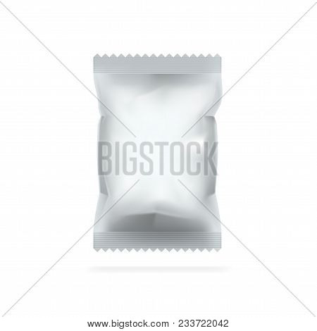 White Blank Foil Food Packing