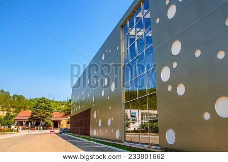 Krasnodar Krai, Russia - August 18, 2013: View Of Abrau-durso Winery In Russia. The Winery Was Estab