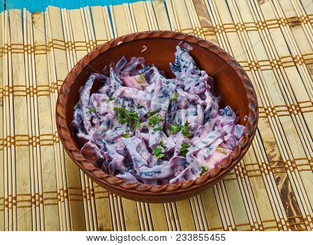 Polish Fried Red Cabbage With Apples