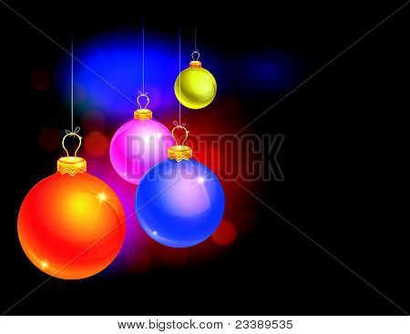 Tema de Natal colorido