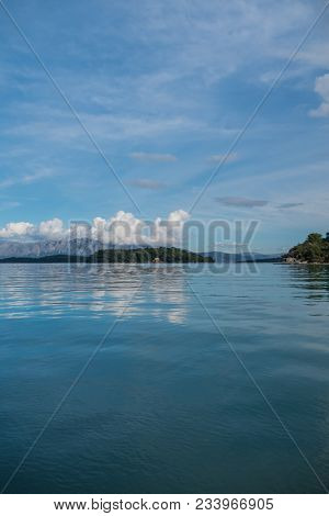 Nidri on Lefkada island Greece