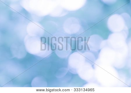 Blue Blurred Abstract Background. Defocused Abstract Background.