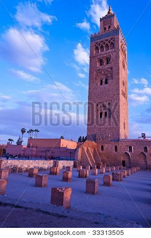 Mosquée de la Koutoubia à Marrakech