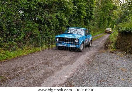 P. Fitzgerald guida Ford Escort