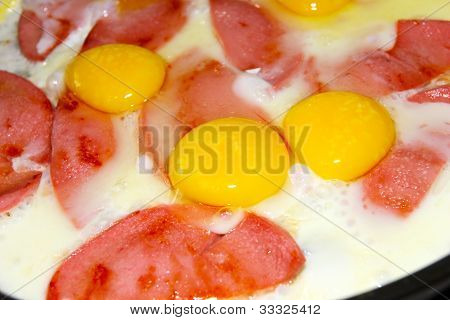 Eier und Speck