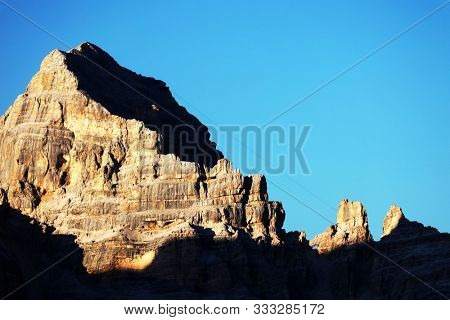 Tofana di Rozes (3225m) in the Dolomites, Italy, Europe