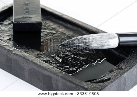 Closeup Writing Brush
