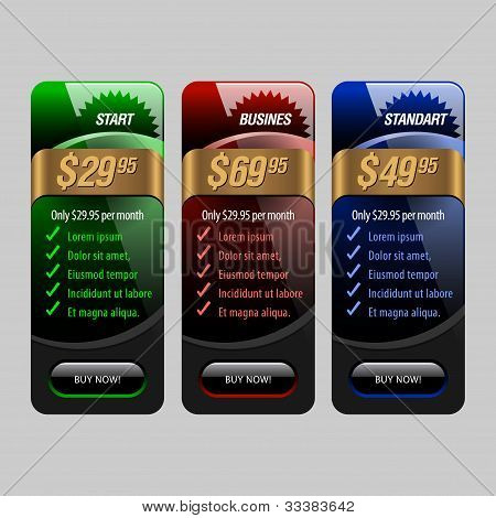 추상 배너 레드