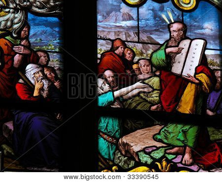 Moisés y los diez mandamientos