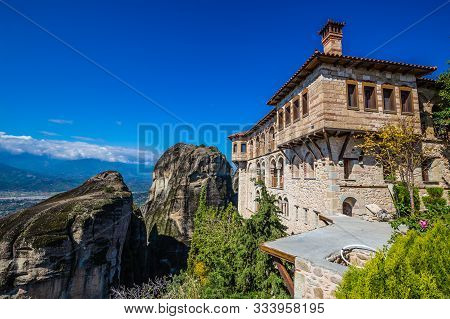 The Monastery Of Varlaam - Meteora, Greece, Europe
