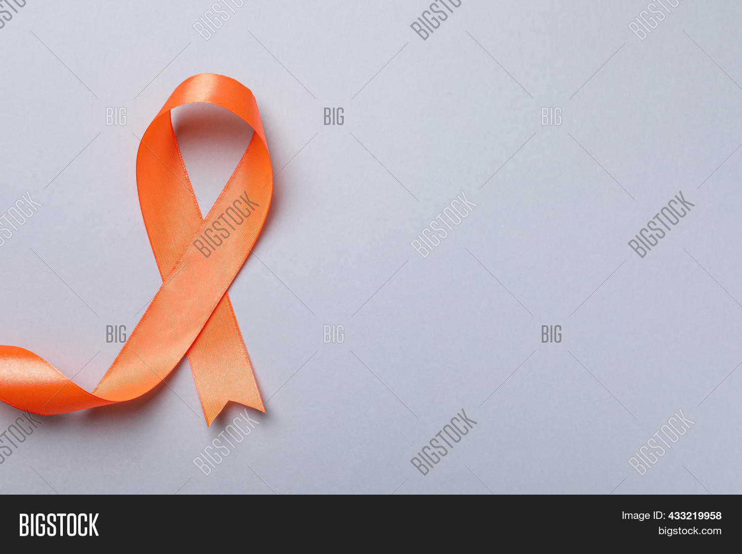 Orange Ribbon On Light Image & Photo (Free Trial) Bigstock