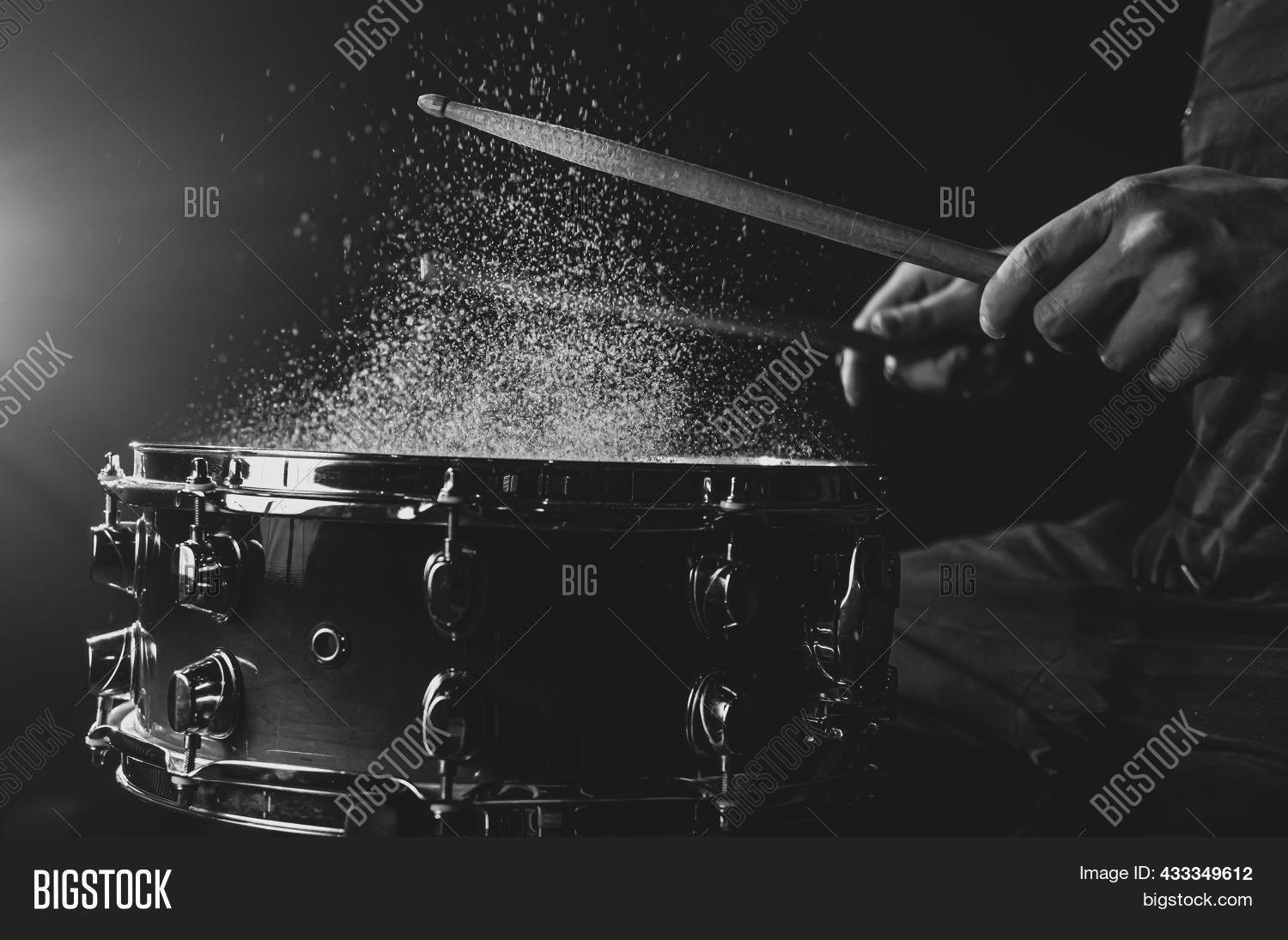 Drum Sticks Hitting Image & Photo (Free Trial) Bigstock