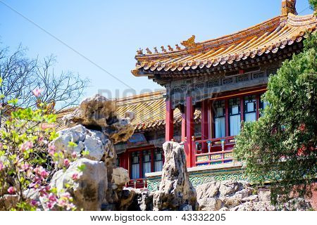 Lamaist temple Yunhegun is the most famous Buddhist temple in Beijing