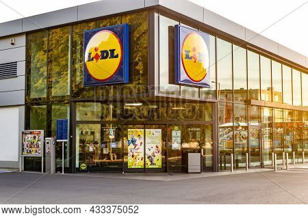 Miedzyzdroje, Poland -05.09.2021 - Lidl Store In Międzyzdroje