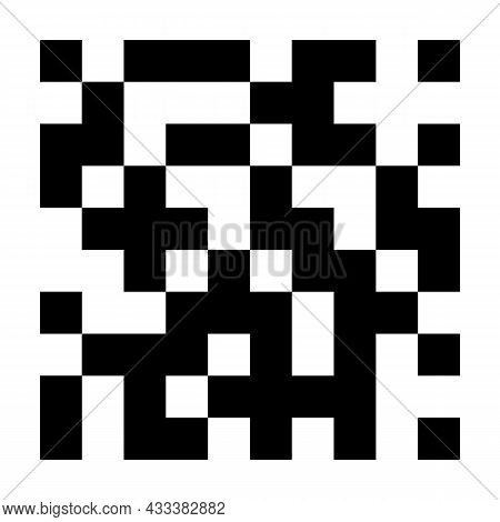 Bar Code Vector Cartoon Icon. Vector Illustration Barcode On White Background. Isolated Cartoon Illu
