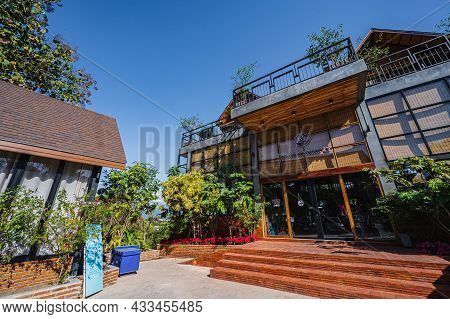 Nan.thailand- 17 Dec 2020:cocoa Valley Cafe At Pua District Nan.nan Is A Rural Province In Northern 