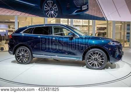 Great Wall Motors Wey Coffee 01 Phev Suv Car Showcased At The Iaa Mobility 2021 Motor Show In Munich