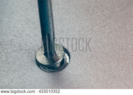Unscrewing A Screw With A Screwdriver, Parsing And Repairing A Broken Laptop.