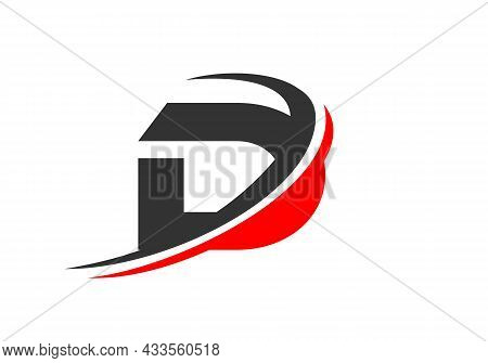 D Letter Business Logo Template. Initial D Logo Design For Real Estate, Financial, Marketing, Manage