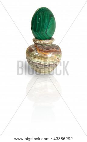 Malachit Onyx vejce