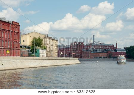 Former Factory Building Of The Krasny Oktyabr Confectionery, Moscow, Russia