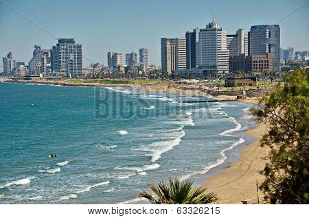 The Tel Aviv Sky Line