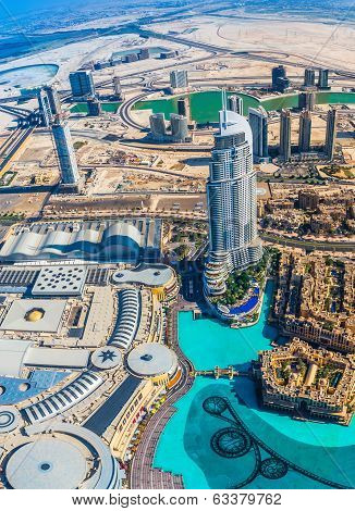 Address Hotel In The Downtown Dubai Area Overlooks The Famous Dancing Fountains