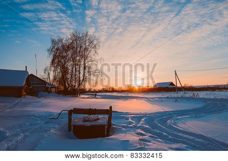 Winter In The Village