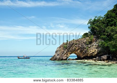 Talu Island, Amazing Sea And Island In Thailand