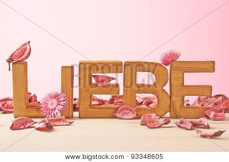 Love composition of letters