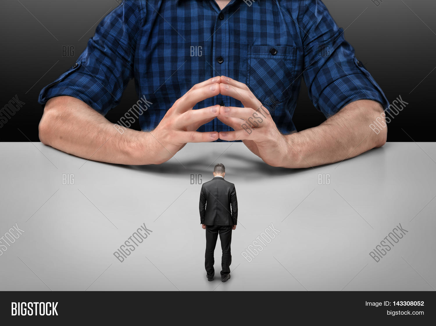 Businessman Bowed Head Image & Photo (Free Trial) Bigstock