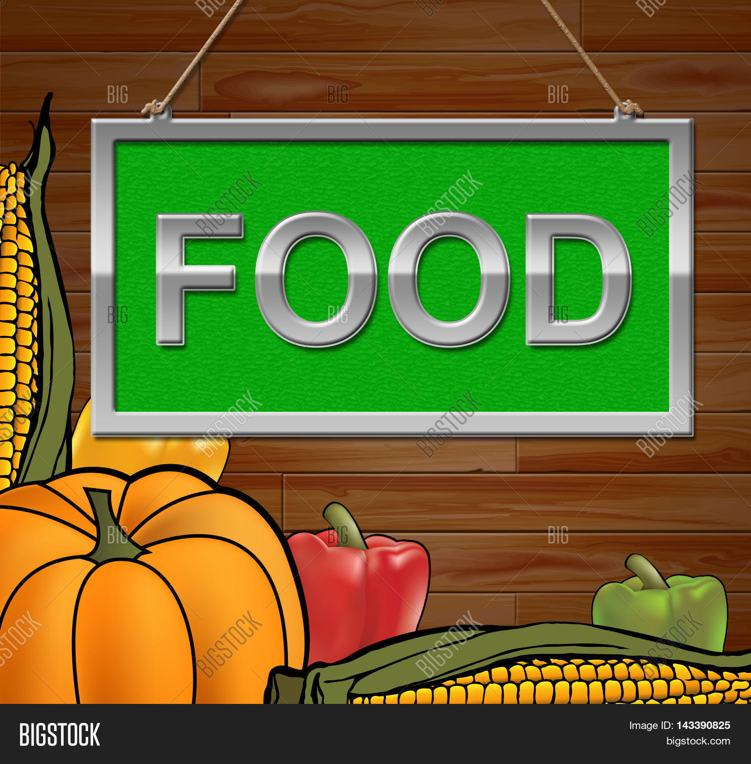 Food Sign Indicates Image & Photo (Free Trial) | Bigstock