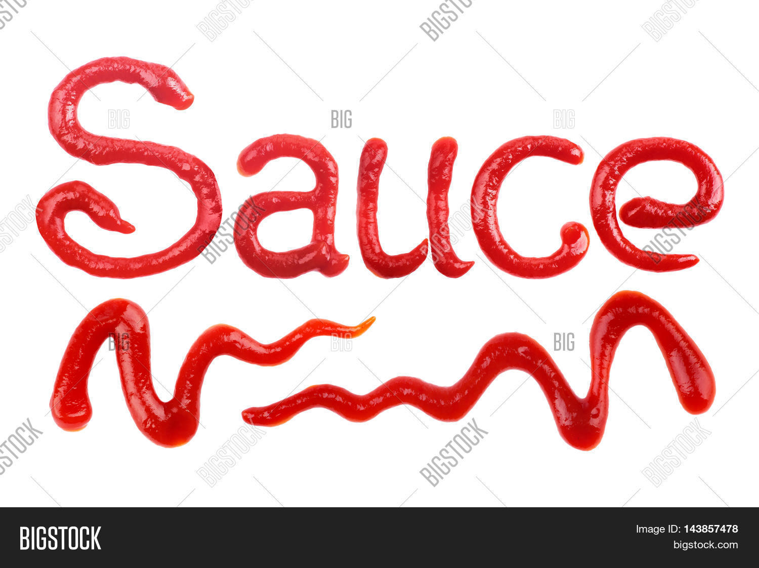 Word "Sauce" Written Image & Photo (Free Trial) Bigstock