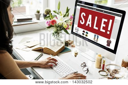 Sale Discount Promotion Marketing Graphic Concept