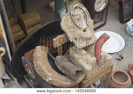 Napoli (italy) Flea Market. Poggioreale