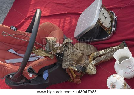 Napoli (italy) Flea Market. Poggioreale