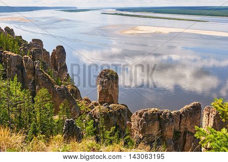 National heritage of Russia placed in republic Sakha, Yakutia, Siberia