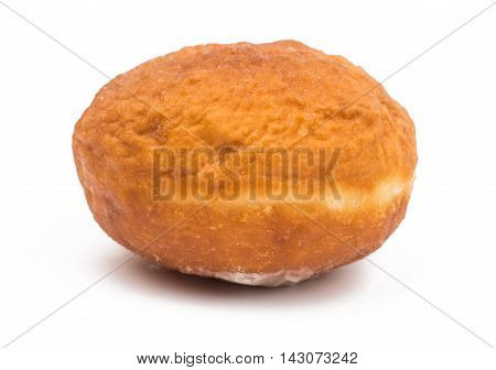 small dessert donuts isolated on white background